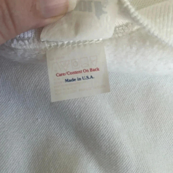 Vintage 80’s H Wolf & Sons‎ Go Scotties Dog White Sweatshirt RARE! Size XL 0187 - Picture 15 of 15